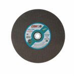 CGW® 35599 General Purpose High Speed Straight Cut-Off Wheel, 14 in Wheel Diameter, 5/32 in Wheel, 20 mm Center Hole, 24R Grit, Aluminum Oxide Abrasive