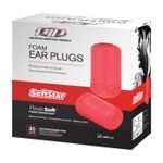 PIP® SoftStar™ 267-HPF710 Innovative Ear Plug, 30 dB Noise Reduction, Cylindrical Shape, Disposable, Uncorded Design