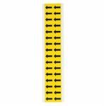 Brady® 3440-ARO 34 Series Standard Symbol Label, B-498 Vinyl Cloth