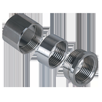 Gibson Stainless® TPC75 3-Piece Conduit Coupling, 3/4 in, For Use With Threaded Rigid Conduit, 316 Stainless Steel, Polished