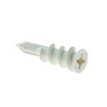 SELECTA® SN1J Self-Drilling Wall Anchor, #8 Screw, Nylon