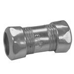 Appleton® ETP™ 6200S 6000S Compression Coupling, 2 in, For Use With EMT Conduit, Steel, Zinc Plated