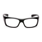 Pyramex® EMERGE® SB7910D20 Reader Eyewear, +2.0 Diopter, Clear Lens, Black Frame, G300 Nylon Frame, Polycarbonate Lens, 99 % UV Protection, Specifications Met: ANSI Z87.1