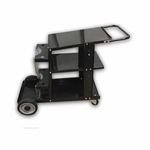 Inweld Coplay-Norstar N890013 Heavy Duty Welder and Power Source Cart, 20 to 150 cu-ft Capacity, 2 Shelves, 33 in L x 13 in W x 30 in H