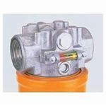 Donaldson® Duramax® P167621 Single Head Assembly With 25 psi Bypass Valve, 50 gpm, 350 psi, 1-1/4-11-1/2 NPT Port, For Use With HMK05/25 Spin-On Filter, Cast Aluminum