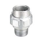 O-Z/Gedney UNY-150 Non-Expansion Conduit Union, 1-1/2 in, Malleable Iron, Triple Coated