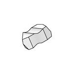 Kennametal® Top Notch™ 1799576 Threading Insert, NTB Insert, 8 to 16 TPI Threads per Inch, Internal/External/American Buttress Thread, Right Hand Cutting Direction, Manufacturer's Grade: KC5025, Material Grade: C2/C6