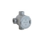 Killark® GECLBT-1M GE Series Explosionproof Conduit Outlet Box With Cover, LB Body, 1/2 in Hub, 19 cu-in Capacity, Iron