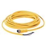 Rockwell Automation 889DS-F4AC-5 DC Micro Style Standard Patch Cord, M12 Connector, 4-Pin Straight Female Connector, 16.4 ft Cable Length