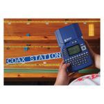 Brady® BMP51-KIT-EL Electrical Starter Label Printer Kit, Thermal Transfer Print, 1-1/2 in Tape Width, 4 to 103 pt Font, AC Adapter/Rechargeable Lithium-Ion Battery/Optional AA Batteries Power Source, LCD Display