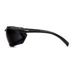 Pyramex® SB9323ST Proximity® Safety Eyewear, H2X Anti-Fog/Scratch-Resistant Lens Coating, Dark Gray Lens, Black Frame, Polycarbonate Lens, Specifications Met: ANSI Z87.1