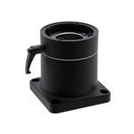 Hoffman SYSPEND™ S2MBC CS4 Base Coupling, 4.92 in L x 4.92 in W x 5.12 in H, For Use With SYSPEND™ 281-MAX Suspension System, Aluminum, Black
