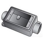 O-Z/Gedney UNILETS® FDC175 Type FDC Deep Heavy Duty Device Box, Feraloy® Iron Alloy, 28 cu-in Capacity, 1 Gang, 2 Outlets, 2 Knockouts, 4-11/16 in H x 2-15/16 in W x 3-1/16 in D Dimensions