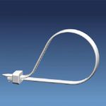 Panduit® Sta-Strap® SST1M-C Miniature Cross Section Cable Tie, 4 in L x 0.1 in W x 0.04 in THK, Nylon