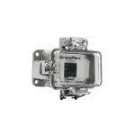 GracePort P-R2-B4RX PANEL INTERFACE CONNECTOR WITH RJ45, PMH, UL TPE 12, NO OUTLET
