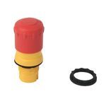 Rockwell Automation 800FP-MT34 Non-Illuminated Round Twist/Key Release Operator, 30 mm, Red