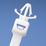 Panduit® Pan-Ty™ PLWP1S-C PLWP Standard Cable Tie, 5.2 in L x 0.19 in W x 0.05 in THK, Nylon 6.6, Natural