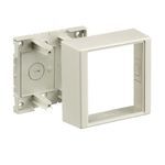 PREMISE WIRING PW1TGB 2-Gang Deep Extruded Non-Metallic Standard Undivided Device Box