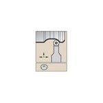 Kennametal® 1094547 Screw-On S-Style Clamping Indexable Turning Toolholder, SROC Tool Holder, Insert Compatibility: RC..325, Neutral Cutting Direction, 1 in H x 1 in W Shank, 0 deg Lead Angle, 0 deg Neutral Rake, 6 in OAL