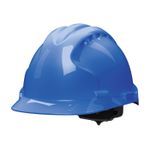 JSP® 280-AHS150-50 MK8 Evolution® Hard Hat, SZ 6-5/8 Fits Mini Hat, SZ 8 Fits Max Hat, HDPE, Polyester Strap Suspension, ANSI Electrical Class Rating: Class E, ANSI Impact Rating: Type II, Wheel Ratchet Adjustment