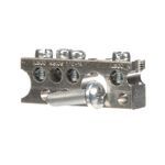 Siemens ECLX068M 4-Hole Ground Bar With (4) Small Connector, 1-5/8 in L, 14 to 1/0 AWG, 14 to 10 AWG, 14 to 6 AWG, 14 to 12 AWG Aluminum/Copper Conductor, For Use With: Rock Solid™ Loadcenter