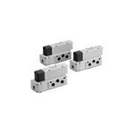 SMC® VQC4401-51 VQC 5-Port Solenoid Valve, 0.15 to 1 MPa Pressure, 2 Cv Flow Rate, Die Cast Aluminum Body