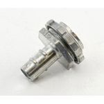 Bridgeport® 519-DC2 Screw-In Connector, 3/8 in Trade, For Use With: Flexible Steel Conduit, Die Cast Zinc, Ball Burnished/Mirror Smooth