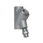 Crouse-Hinds Condulet® EYDX11 Dust-Ignitionproof Expanded Fill Explosionproof Female Hub Conduit Sealing Fitting With Drain, 1/2 in NPT For Use With: Vertical Position Conduit System, Feraloy® Iron Alloy, Natural