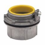 Crouse-Hinds CHG3 Commercial Ground Conduit Hub, 1 in For Use With: IMC/Rigid Conduit, Zinc, Natural
