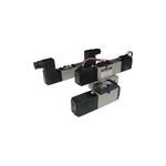 SMC® VFR2300-3FZ-01 VFR2000 5-Port Solenoid Valve, 0.2 to 0.9 MPa Pressure