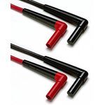 Fluke® SureGrip™ TL222 Silicone Insulated Test Lead Set, 2 Piece, For Use With: 787 ProcessMeter Digital Multimeter, 83V Average Responding Industrial Multimeter, Black/Red