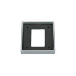 PREMISE WIRING PFBRFRA Floor Box Cover Frame, 4.47 in L x 3-1/4 in W, ABS