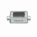 Appleton® UNILETS® FDC-1-75-A Type FDC Deep Heavy Duty Device Box, Aluminum, 25 cu-in Capacity, 1 Gang, 2 Outlets, 2 Knockouts, 5.88 in H x 2.81 in W x 2.69 in D Dimensions
