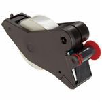 Brady® 64827 Tape Cartridge, 90 ft L x 1-1/8 in W, For Use With: Labelizer Plus® Printers, Vinyl Film, Black/White