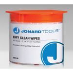 Jonard Tools® DW-90 Dry Wipe, For Use With: Bare Fiber, Connector End Faces and Electronic Components, Polyester