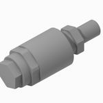 Allen-Bradley MPAI-NE401 MP-Series Heavy Duty Cylinder Accessory,  MPAI - NEx01 Alignment Coupler,  For Size 110 mm
