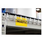 Brady® B30C-4250-509-YL Magnetic Printer Label, 25 ft H x 4-1/4 in W, Yellow Legend/Background, B-509 Polyester