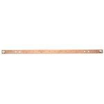 PREMISE WIRING HBBBHR19KT Type RGB Grounding and Bonding Busbar Kit, 19 in Bar Length, Copper