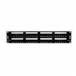 comCables™ PP-C5E-48P Performance Patch Panel, 48 Ports, Category: Cat 5e, Plastic