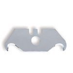 Pacific Handy Cutter™ CHB96 Replacement Utility Blade, Carbon Steel, Dual Blade, 1.89 in L 0.74 in W Blade