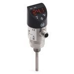 Allen-Bradley 837T-D3N12A50PA-D4 Solid State Temperature Sensor, Standard, Display/ Push Button,  4…+178 F ( 20…+80 C), 1/4 NPT Male, 50 mm, 1xPNP1x Analog IO Link, 4 Pin DC Micro (M12), 15 – 30V DC