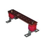 BURNDY® BBB14210A Type BBB Busbar, 10 in Bar Length, 2 in Bar Width, 16 Holes, Copper