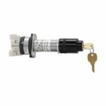 Crouse-Hinds EMP0492 Dust-Ignitionproof Explosionproof Standard Assembly Raintight Selector Switch, 2NO-2NC Contact Configuration, Left Key Operator