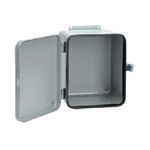 nVent HOFFMAN A1084DL A51 Contoured Junction Box, 10 in H x 8 in W x 4 in D, Removable Hinged Cover, NEMA 12, Steel