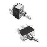 McGill® 0121-0002N Toggle Switch, 125/250 VAC, 15/10 A, 3/4 hp Power, DPDT Contact Configuration