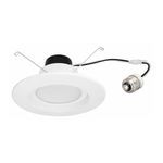 TCP® LED14DR5630K Dimmable Recessed Downlight, DR56 LED Lamp, 14 W Fixture, 120 VAC