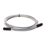 Rockwell Automation DeviceNet™ 1485G-P2R5-D5 Micro Style Standard Thin Media Patch Cord, 5-Pin Straight Female x 5-Pin Straight Male Connector, 6.56 ft Cable Length