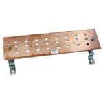 PREMISE WIRING HBBB14416G Type TMGB Grounding and Bonding Busbar, 16 in Bar Length, 600 VAC, Copper