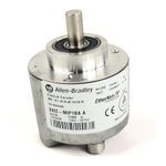 Rockwell Automation 842E EtherNet/IP Multi-Turn Encoders, Multi-turn (4096 turns), Solid shaft 3/8 in, M12 connector, 262,144 (18 bit) steps per revolution