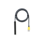 Fluke® 80PK-3A Type K Surface Temperature Probe, 32 to 500 deg F, 1/2 in Probe Diameter, 3-3/4 in Probe Length, +/-2.2 deg C Accuracy, 40 in Wire Length